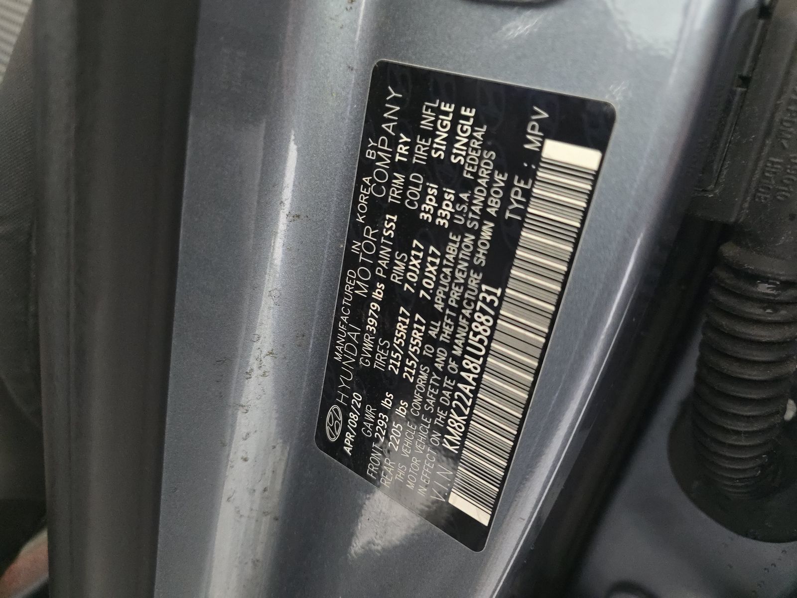 2020 Hyundai Kona SEL FWD