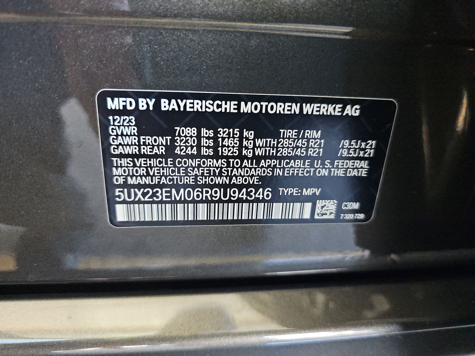 2024 BMW X7 xDrive40i AWD