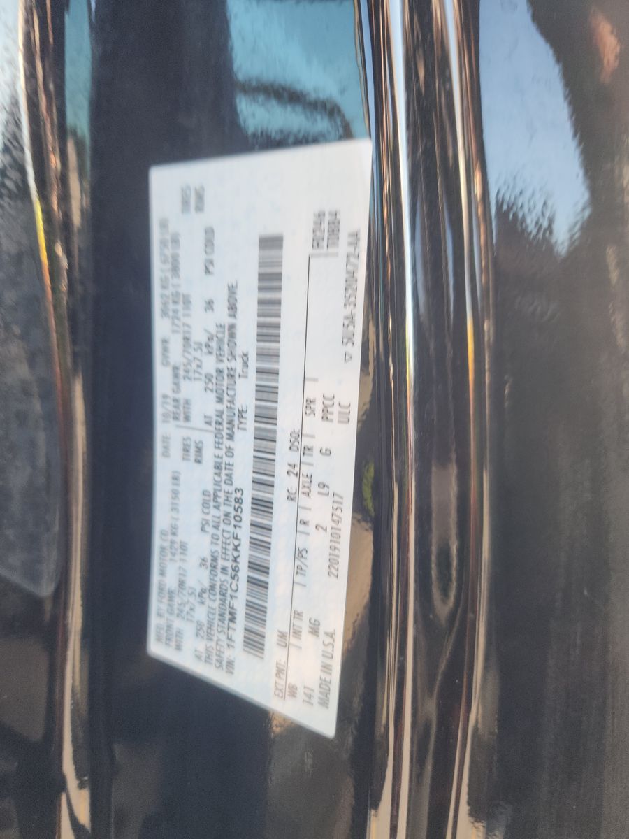 2019 Ford F-150 XLT RWD