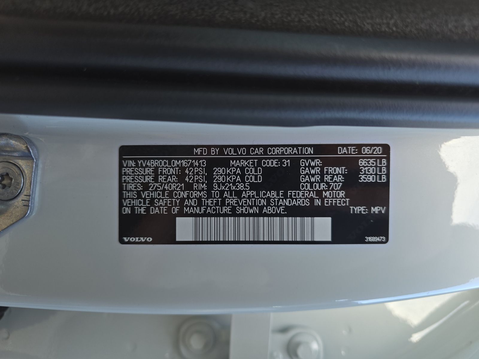 2021 Volvo XC90 Recharge T8 Inscription AWD