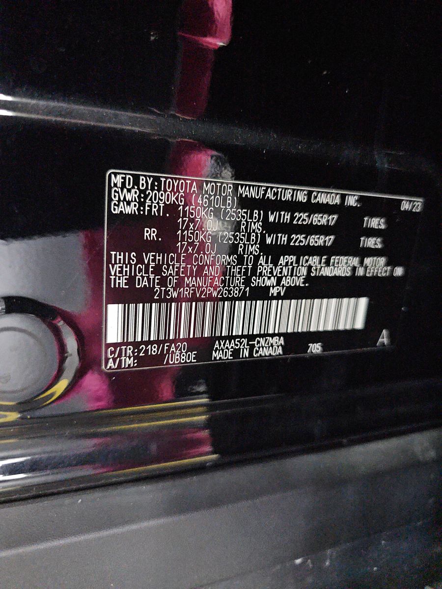 2023 Toyota RAV4 XLE FWD