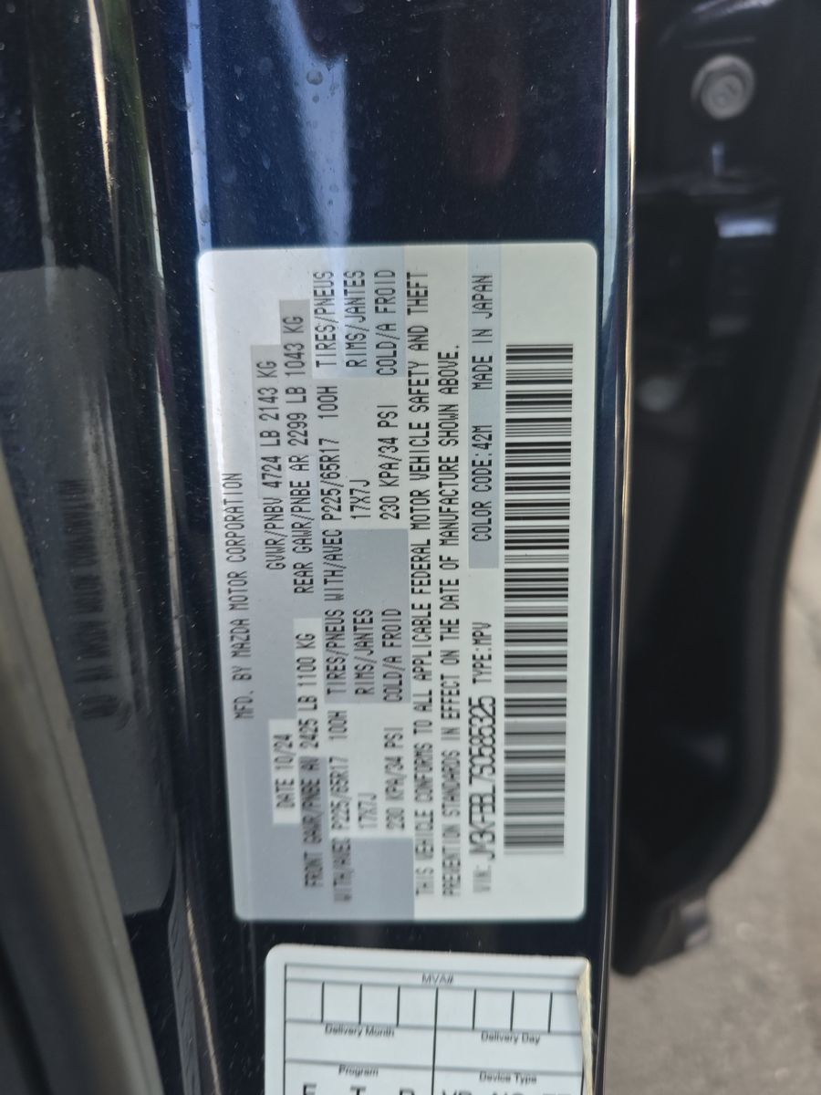 2025 MAZDA CX-5 2.5 S Select Package AWD