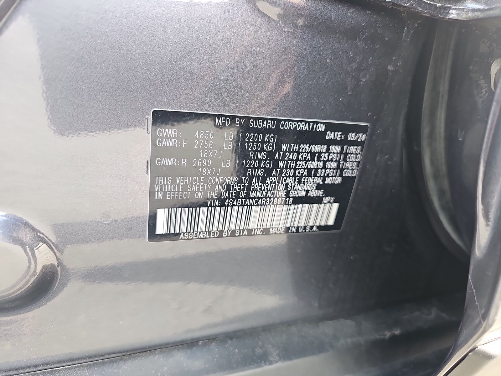 2024 Subaru Outback Limited AWD