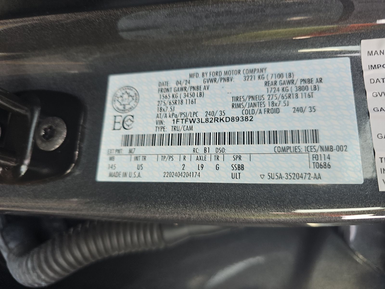 2024 Ford F-150 XLT AWD