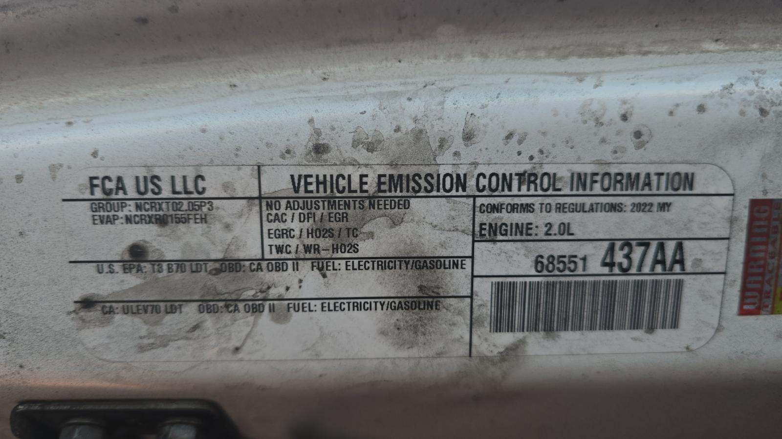 2022 Jeep Wrangler Unlimited 4xe Sahara AWD