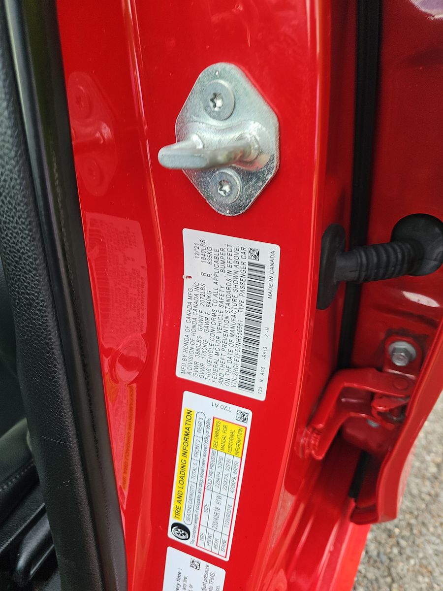 2022 Honda Civic Sport FWD