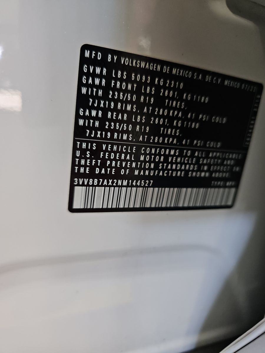 2022 Volkswagen Tiguan 2.0T SE R-Line Black AWD