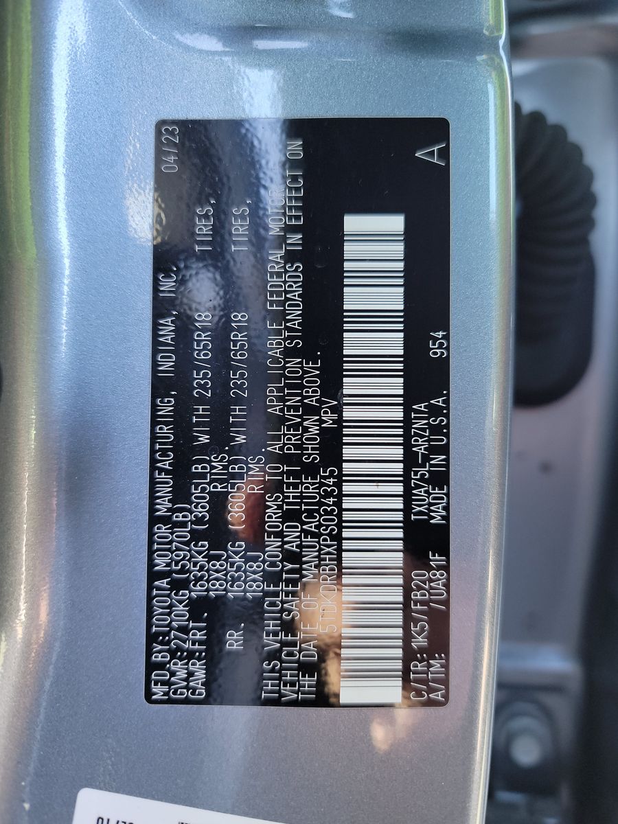 2023 Toyota Highlander LE AWD