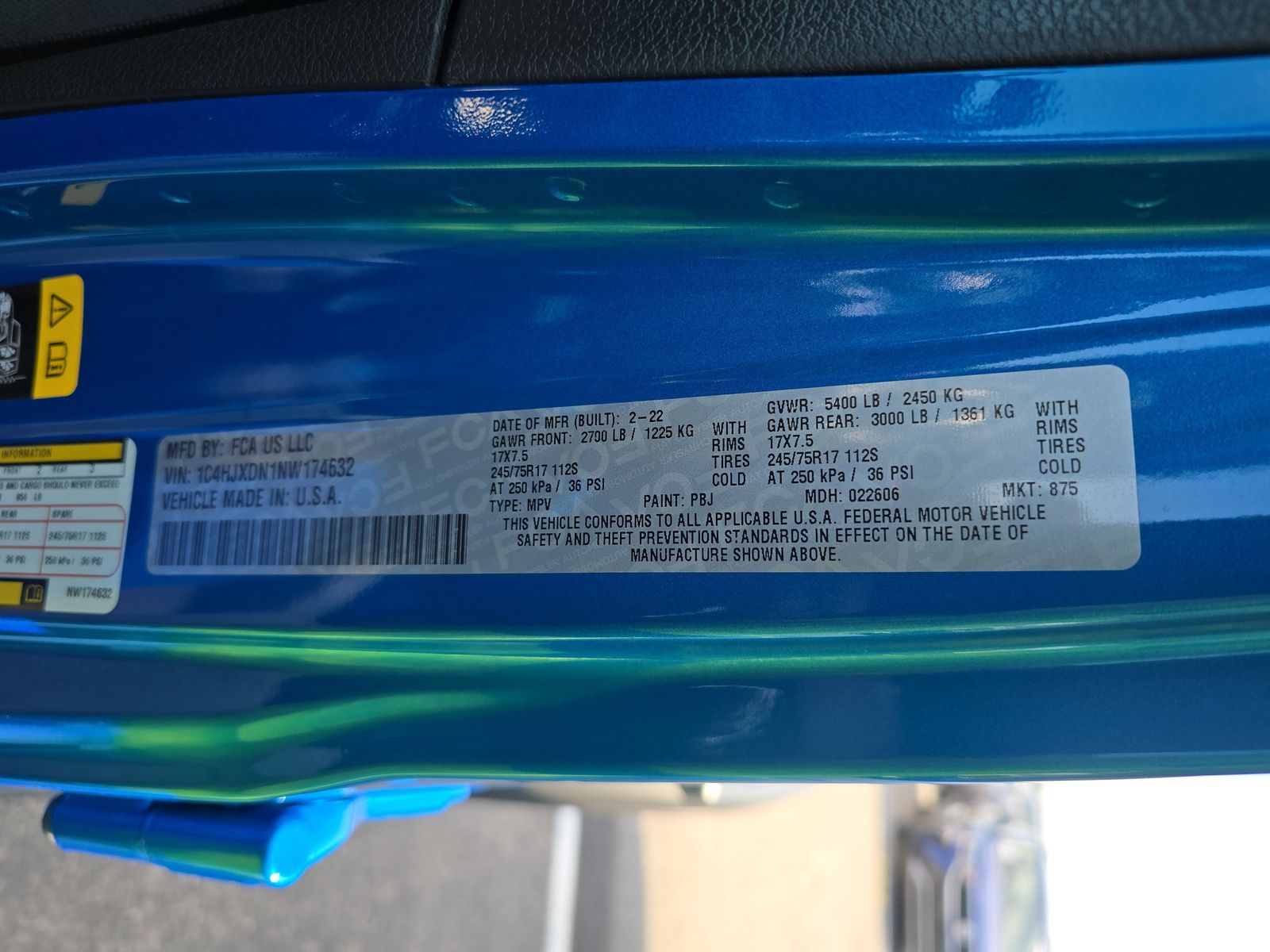 2022 Jeep Wrangler Unlimited Sport AWD