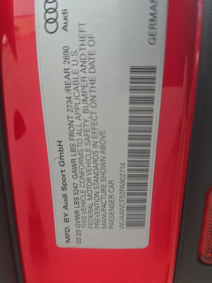 2023 Audi RS 5 Base AWD