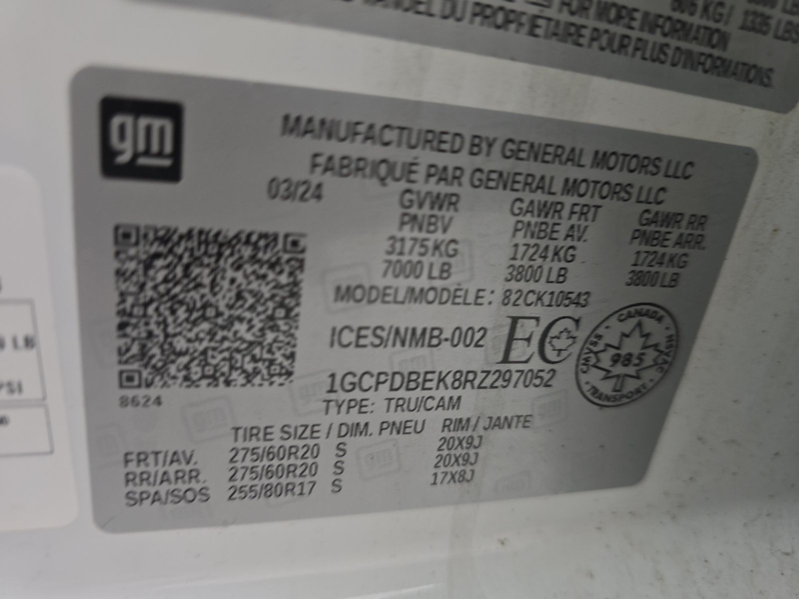 2024 Chevrolet Silverado 1500 Custom AWD