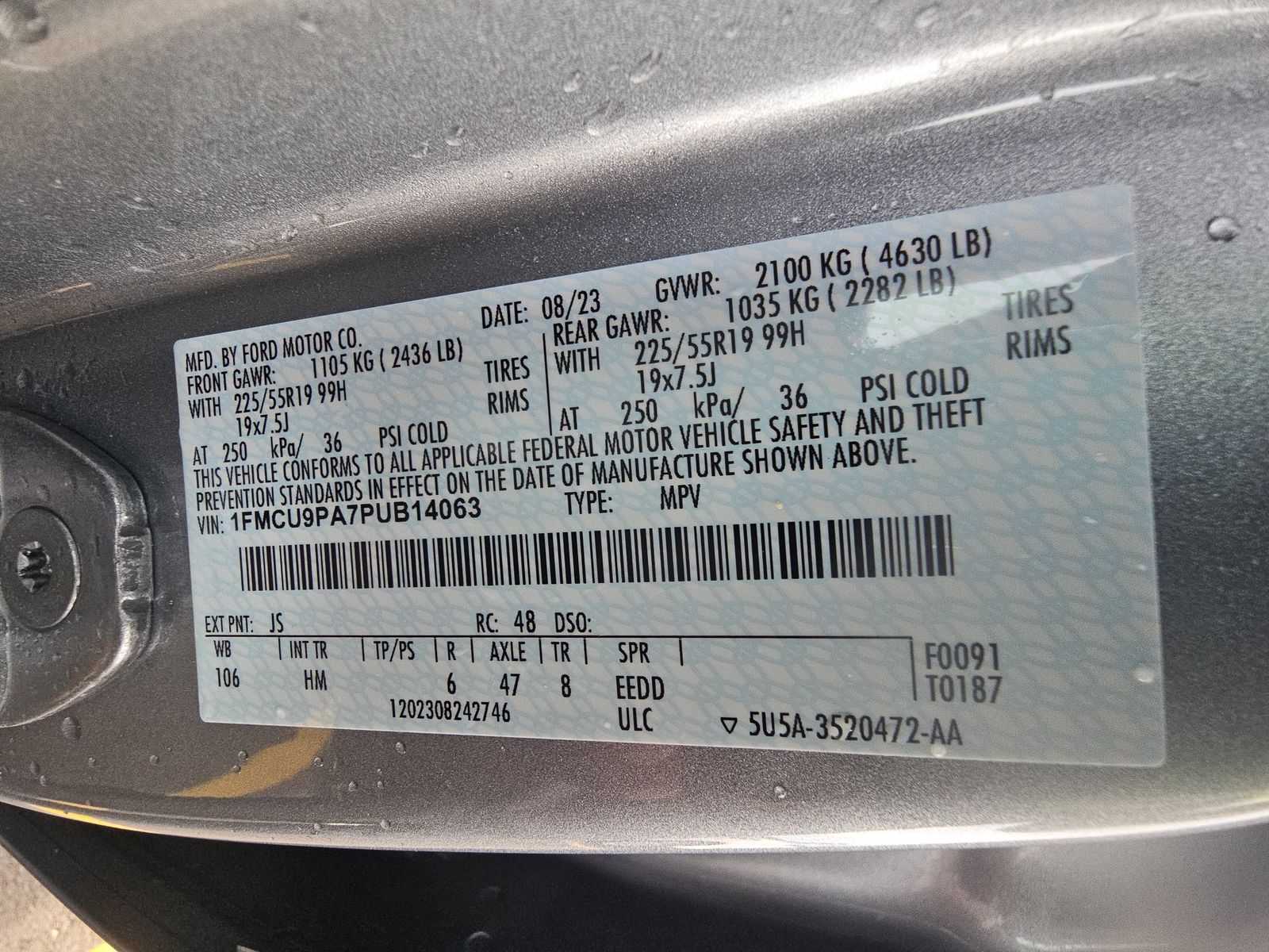 2023 Ford Escape ST-Line Elite AWD