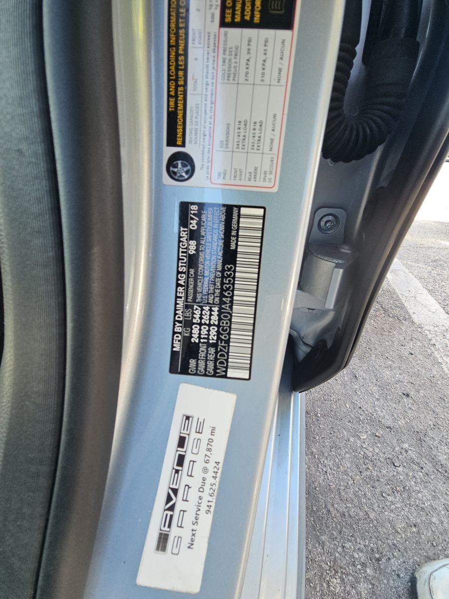 2018 Mercedes-Benz E-Class E 400 AWD