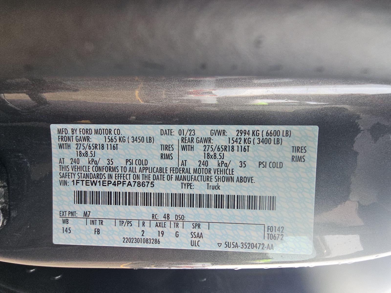 2023 Ford F-150 XLT AWD