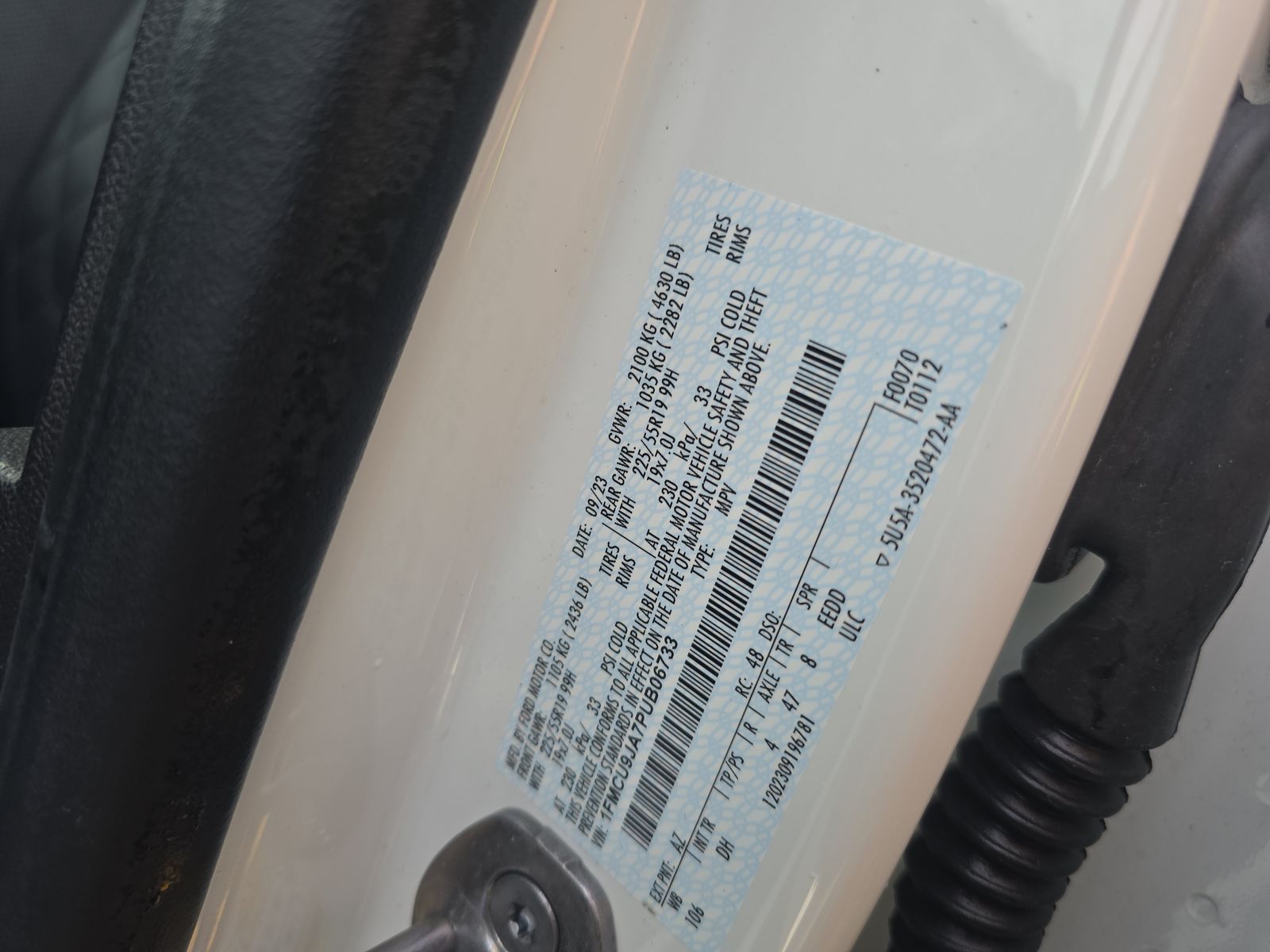 2023 Ford Escape Platinum AWD