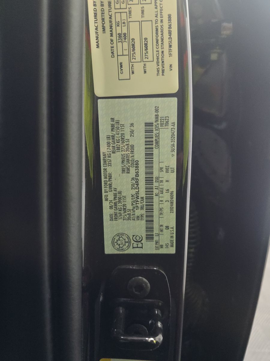 2024 Ford F-150 Hybrid Lariat AWD