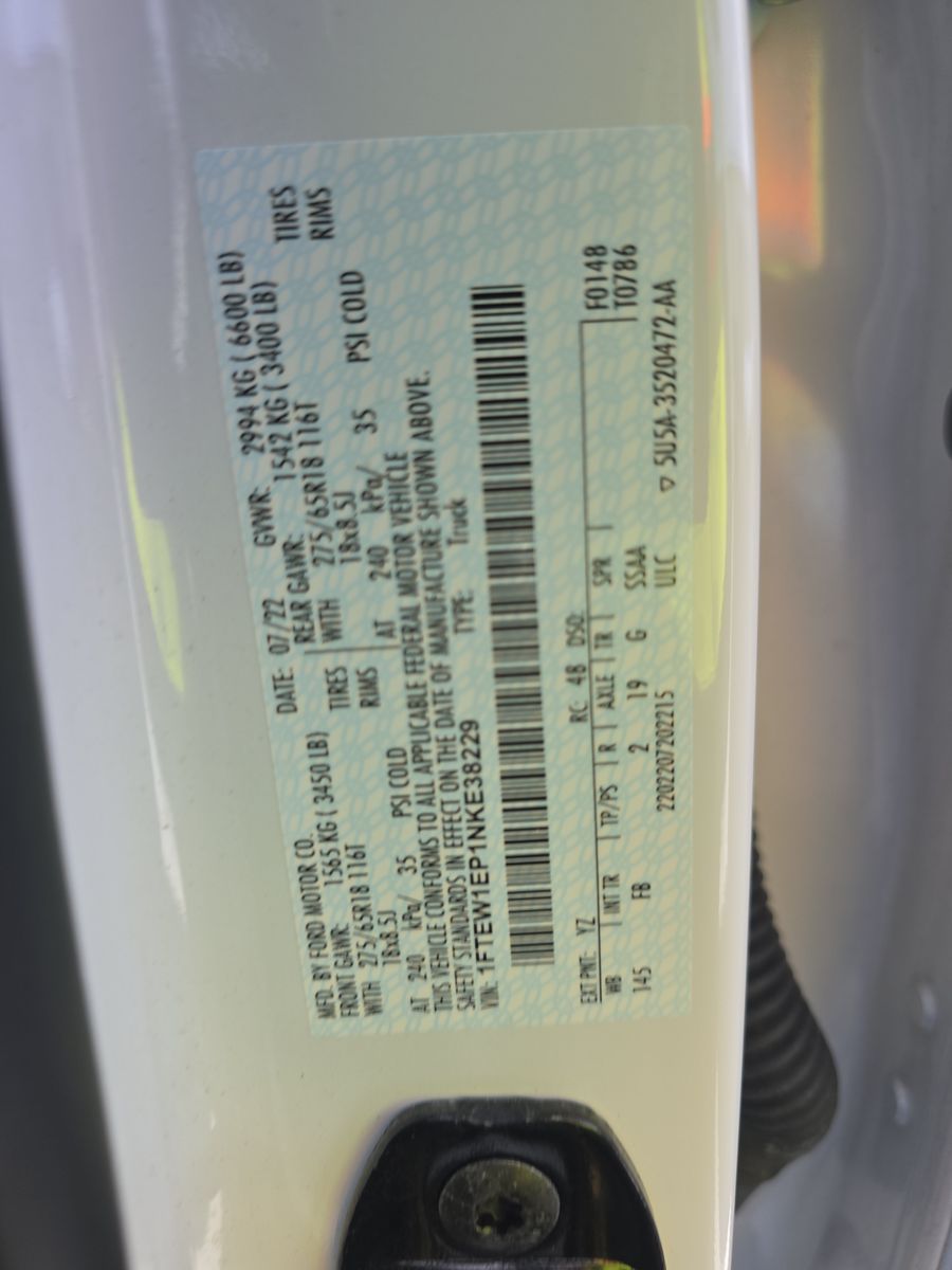 2022 Ford F-150 XLT AWD