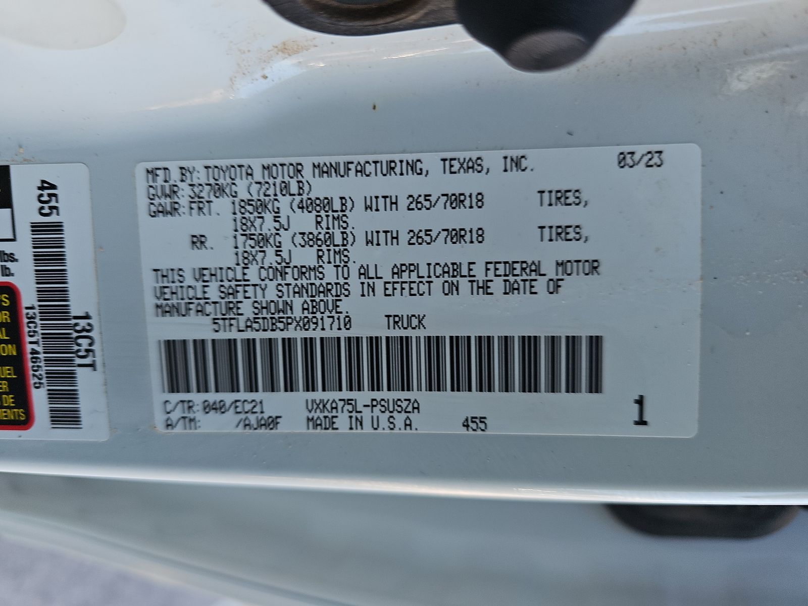 2023 Toyota Tundra SR5 AWD