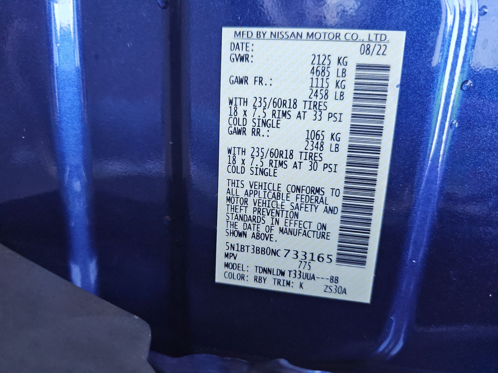 2022 Nissan Rogue SV AWD