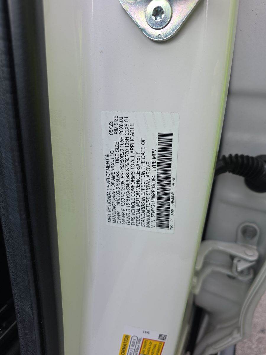 2023 Honda Pilot Elite AWD