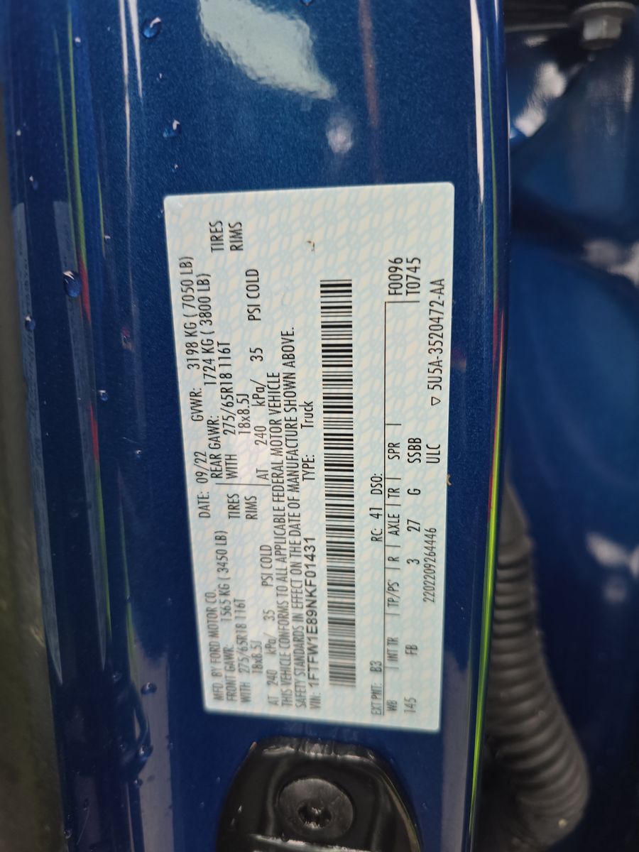 2022 Ford F-150 XLT AWD