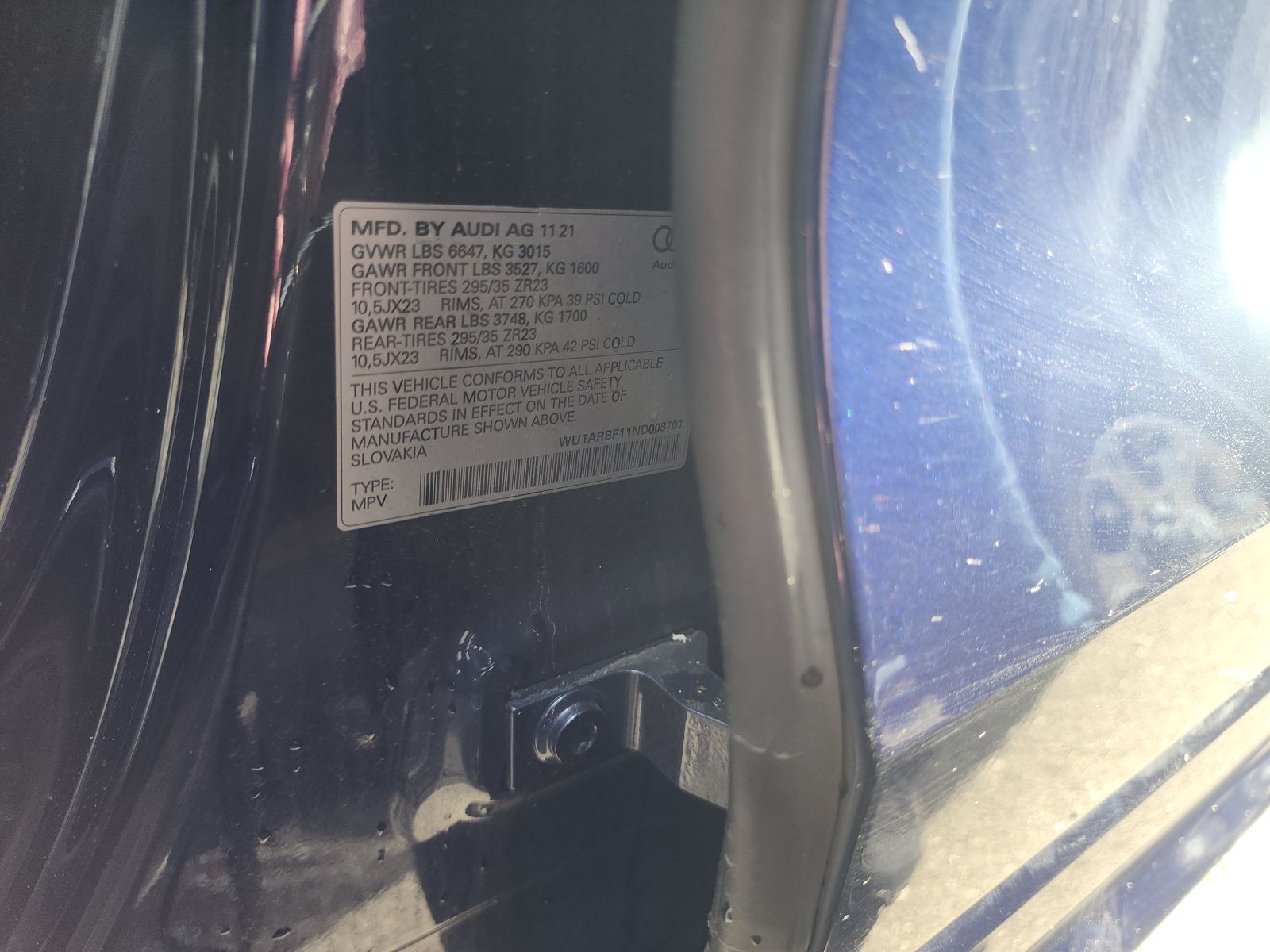 2022 Audi RS Q8 Base AWD