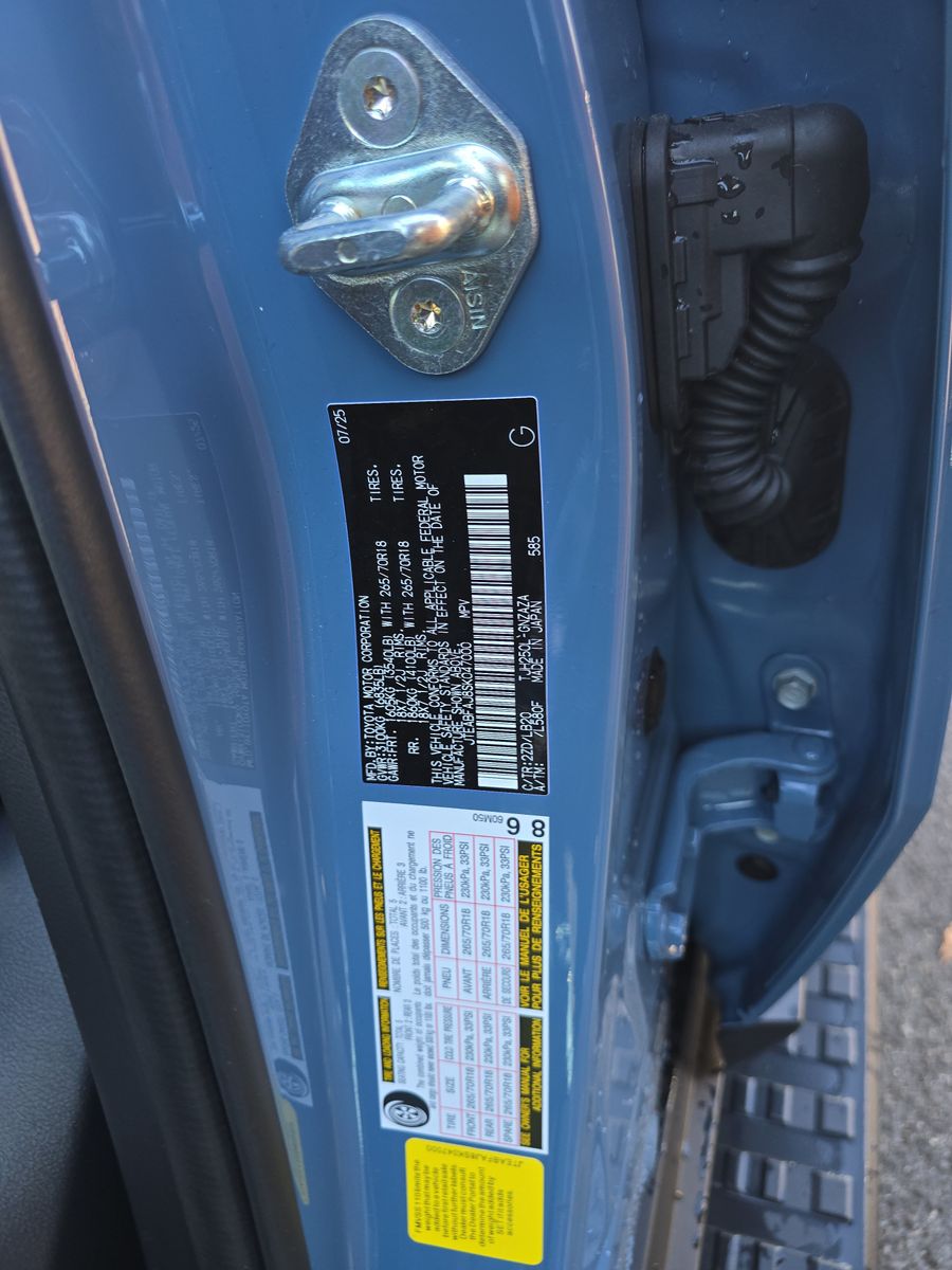 2025 Toyota Land Cruiser Base AWD