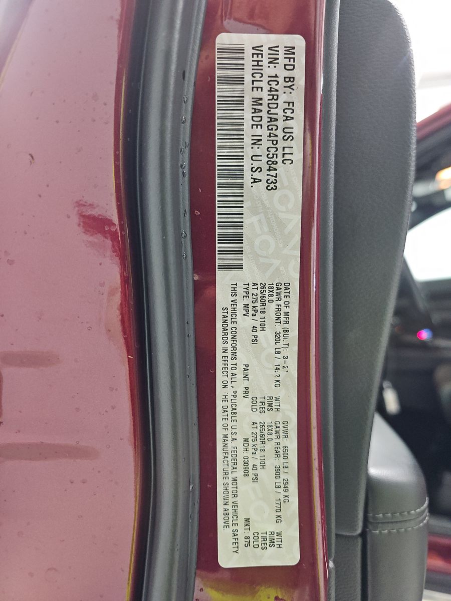 2023 Dodge Durango SXT Launch Edition AWD