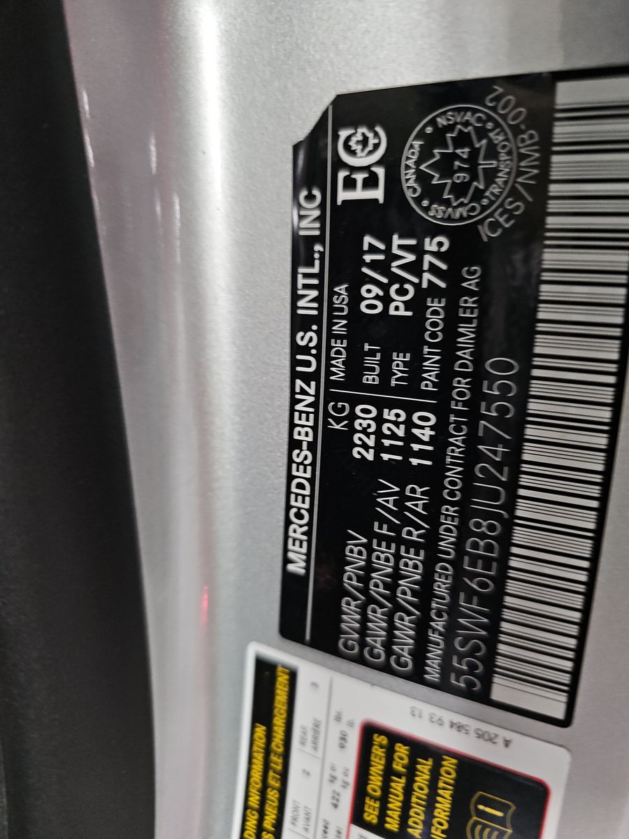 2018 Mercedes-Benz C-Class AMG C 43 AWD