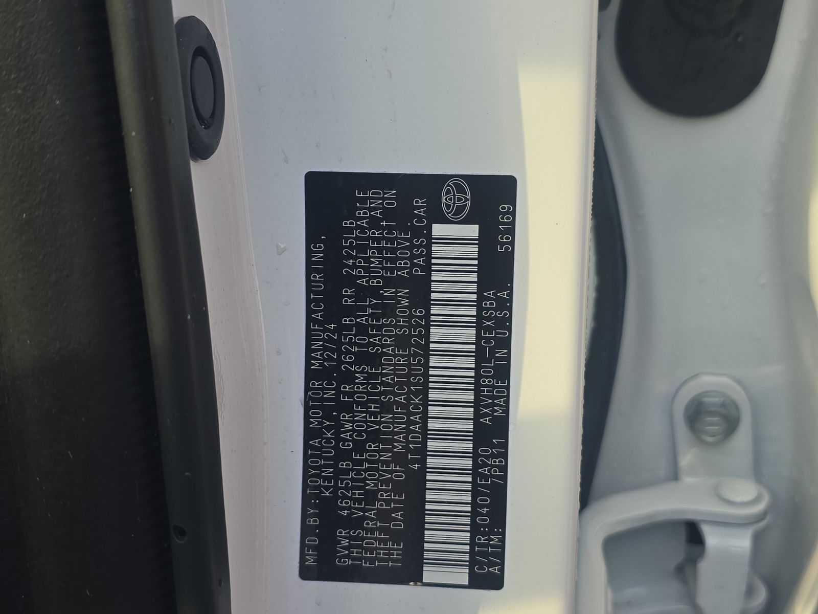 2025 Toyota Camry SE FWD