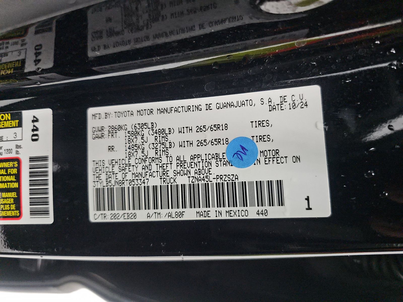 2024 Toyota Tacoma Limited AWD