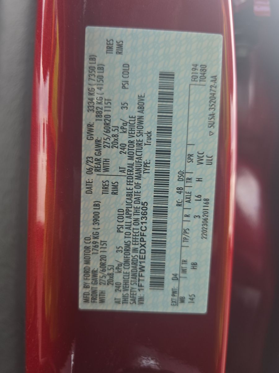 2023 Ford F-150 Hybrid Lariat AWD