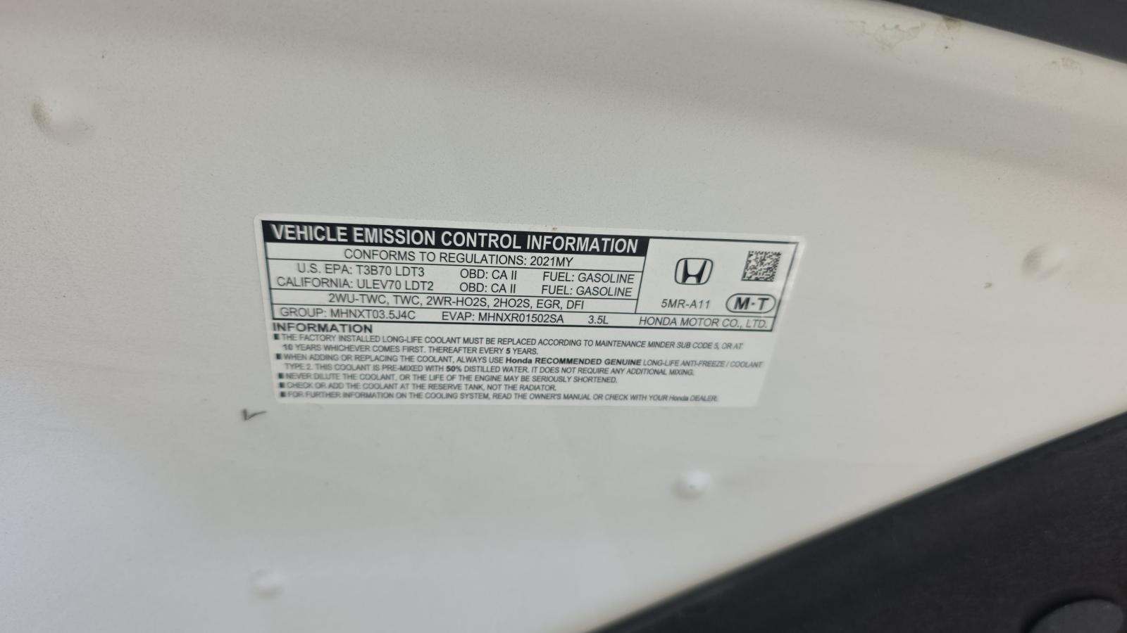 2021 Honda Odyssey EX-L FWD