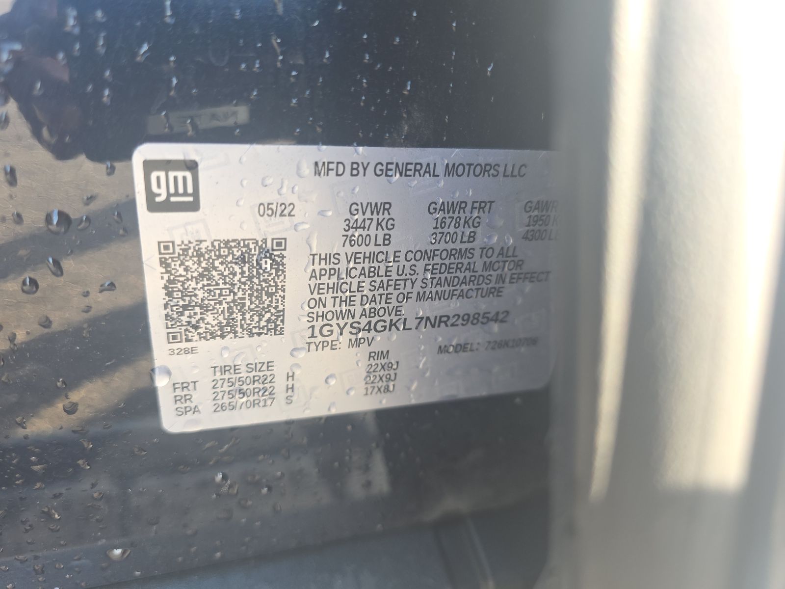 2022 Cadillac Escalade Sport Platinum AWD