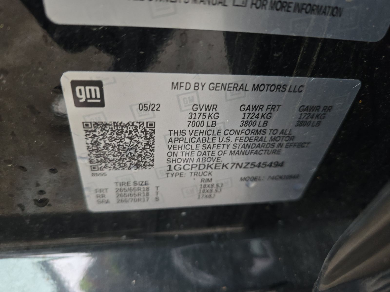 2022 Chevrolet Silverado 1500 LT AWD