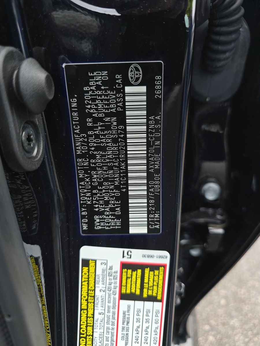 2024 Toyota Camry LE FWD