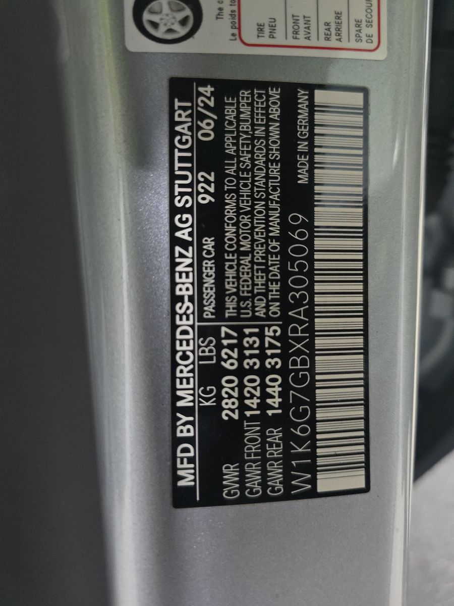 2024 Mercedes-Benz S-Class S 580 AWD