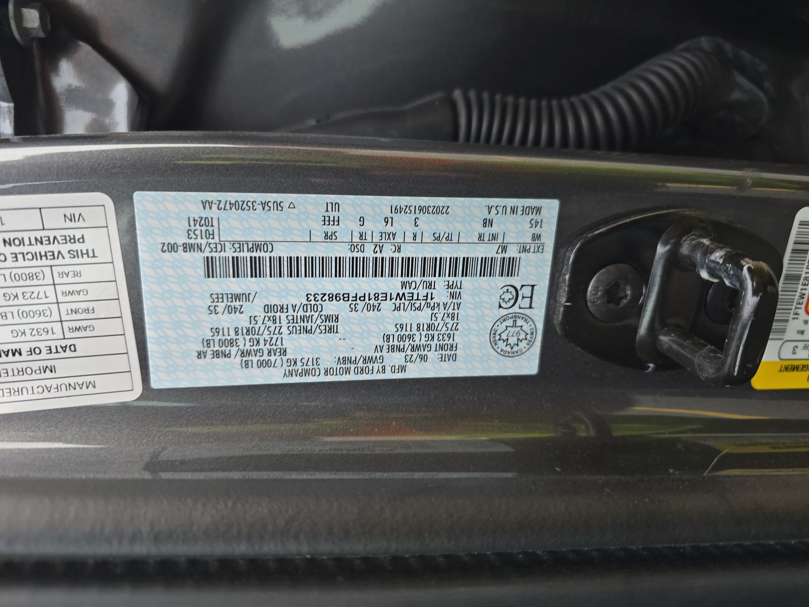 2023 Ford F-150 Tremor AWD