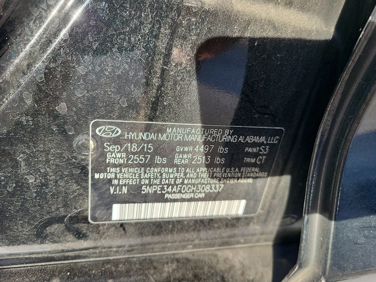 2016 Hyundai Sonata Sport FWD