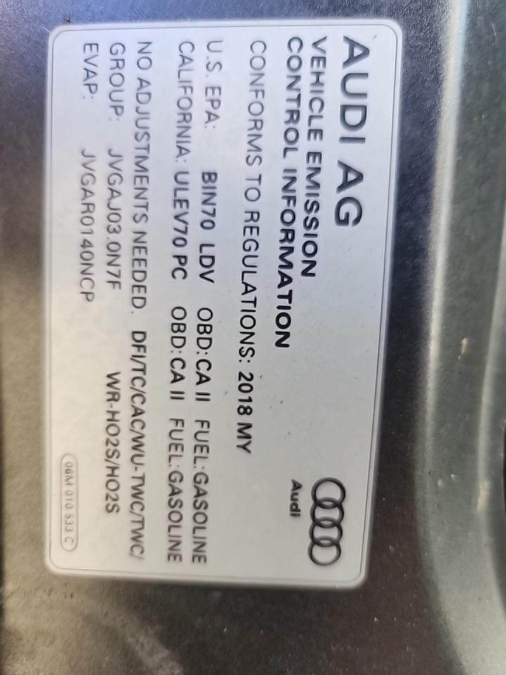 2018 Audi S4 Premium Plus AWD