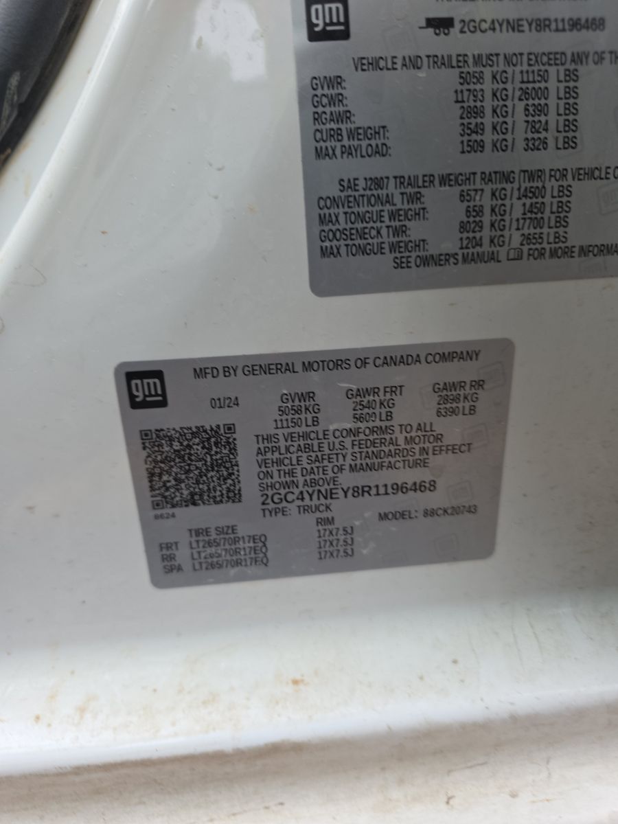 2024 Chevrolet Silverado 2500HD LT AWD