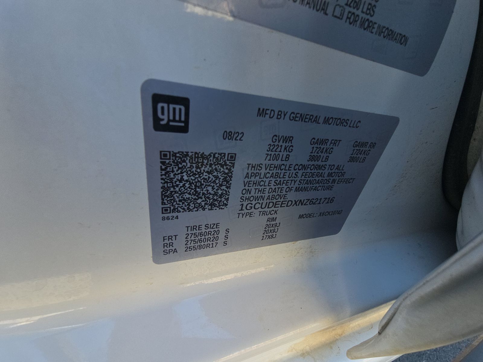 2022 Chevrolet Silverado 1500 RST AWD