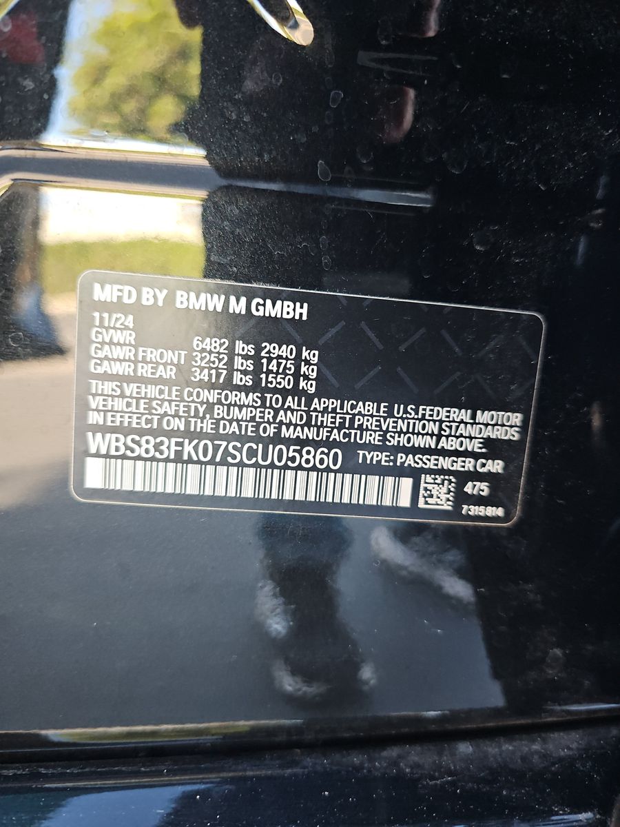 2025 BMW M5 Base AWD