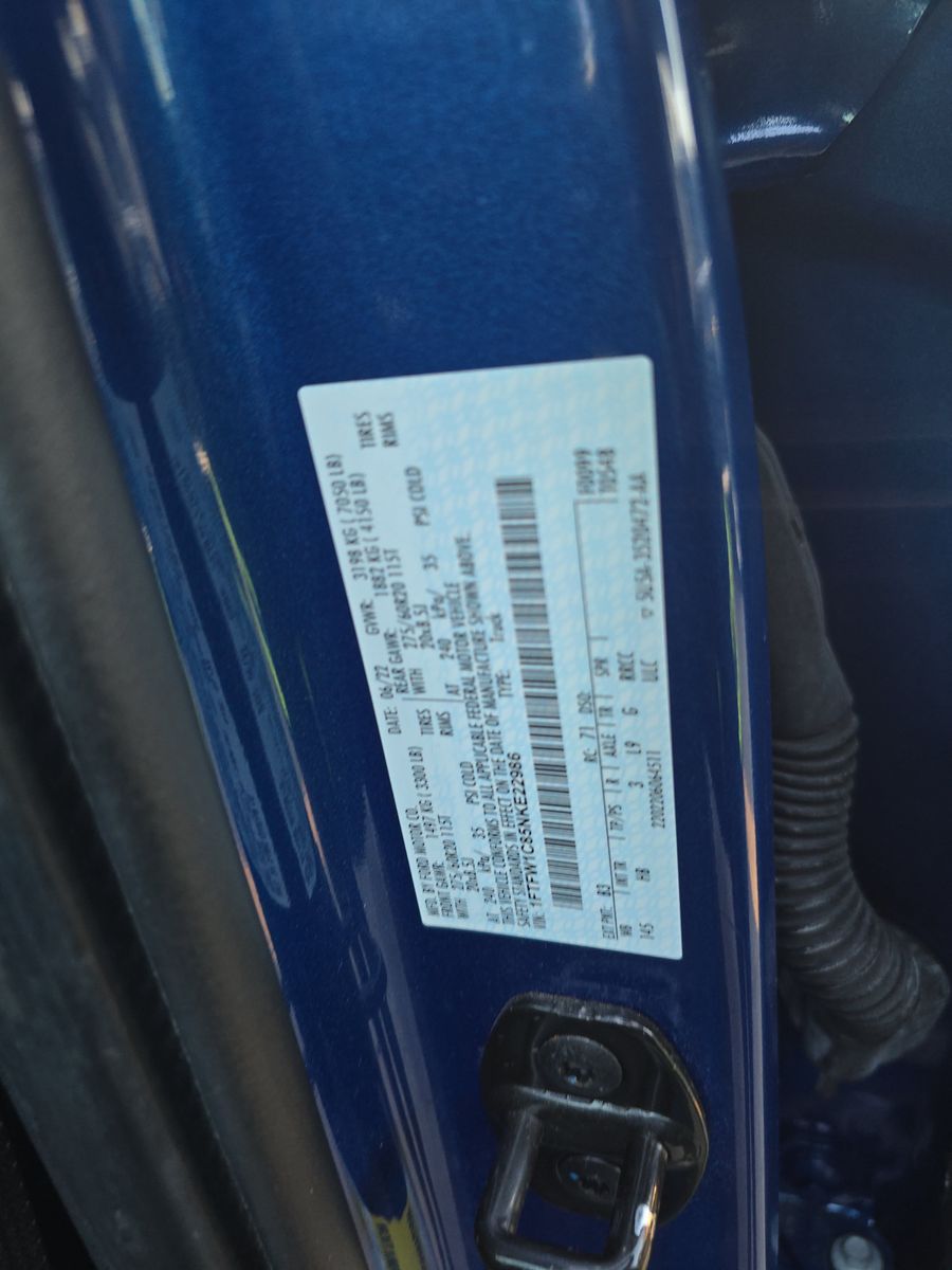 2022 Ford F-150 Lariat FWD