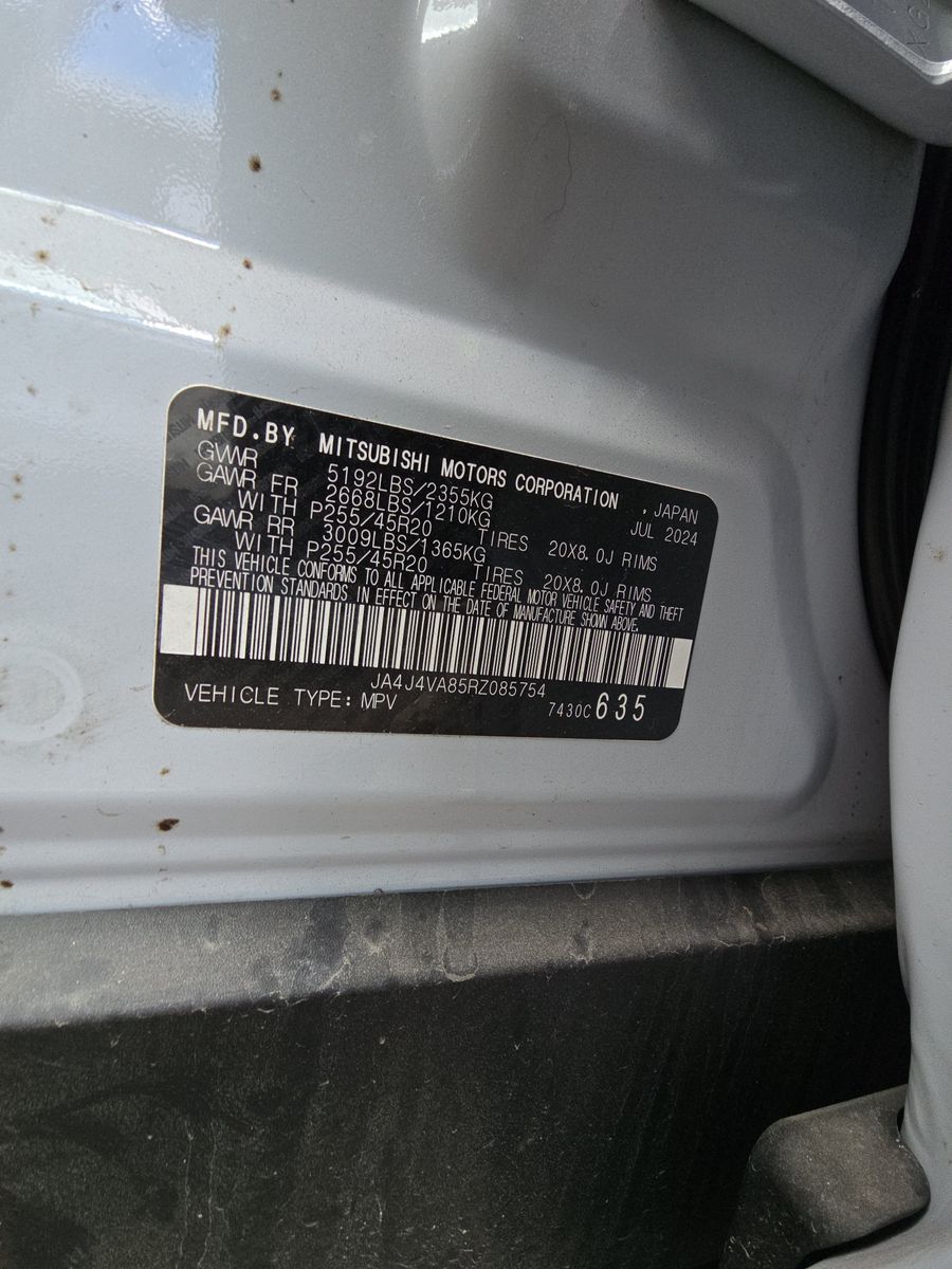 2024 Mitsubishi Outlander SE AWD