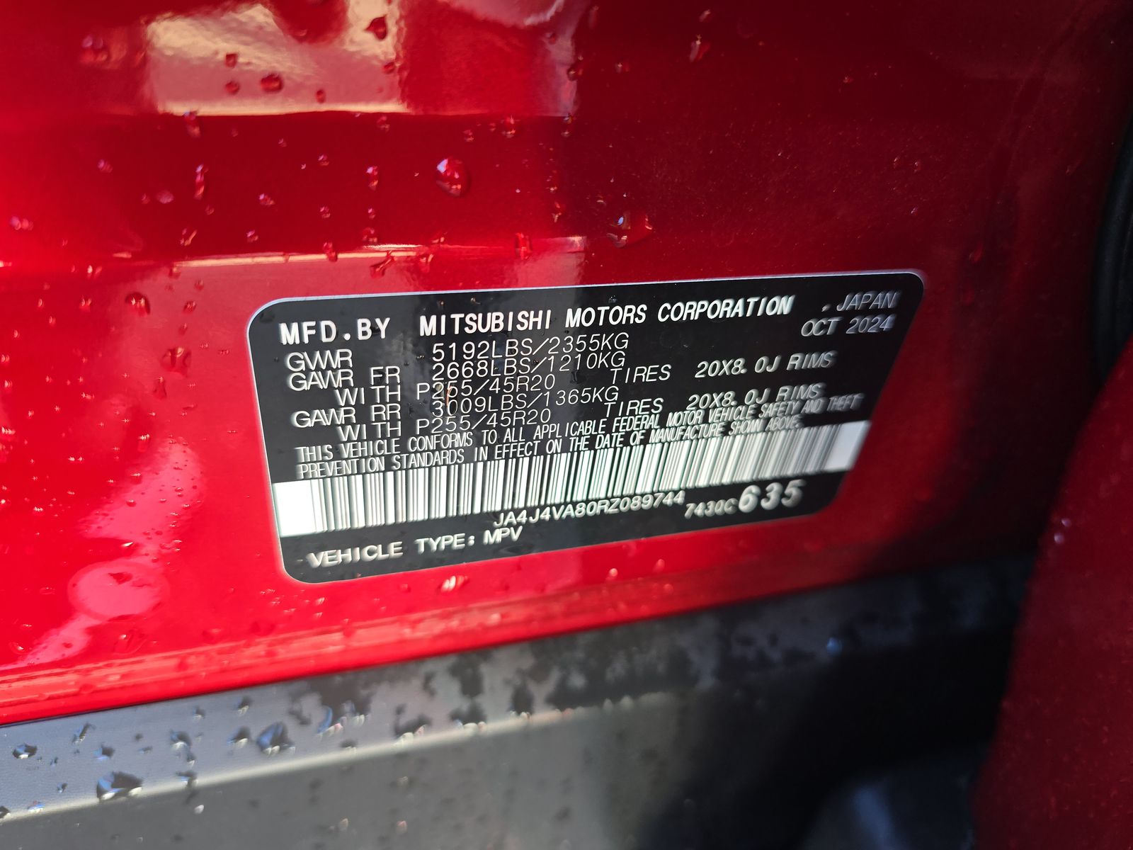 2024 Mitsubishi Outlander SE AWD