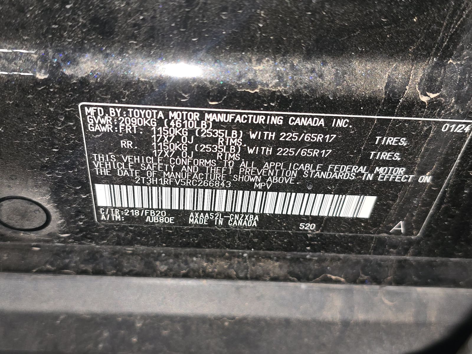 2024 Toyota RAV4 LE FWD