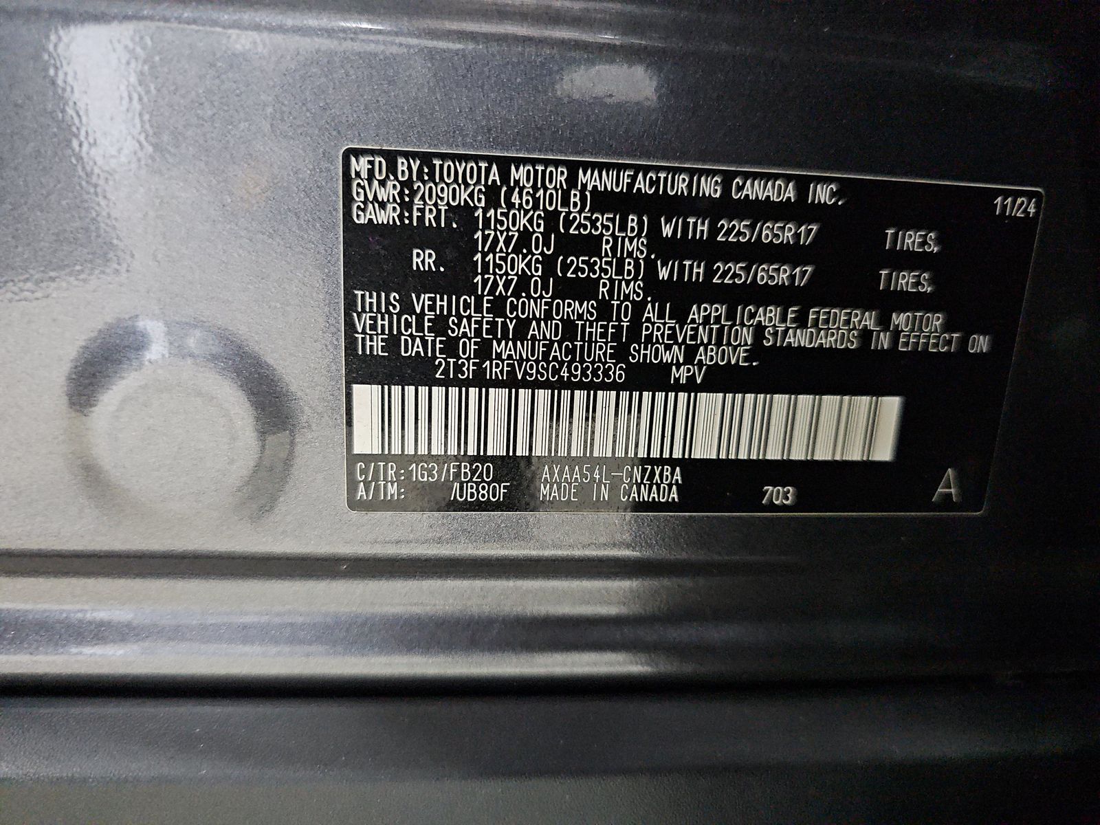 2025 Toyota RAV4 LE AWD