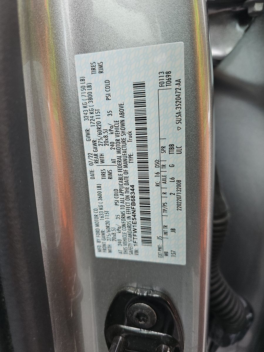 2022 Ford F-150 XL AWD