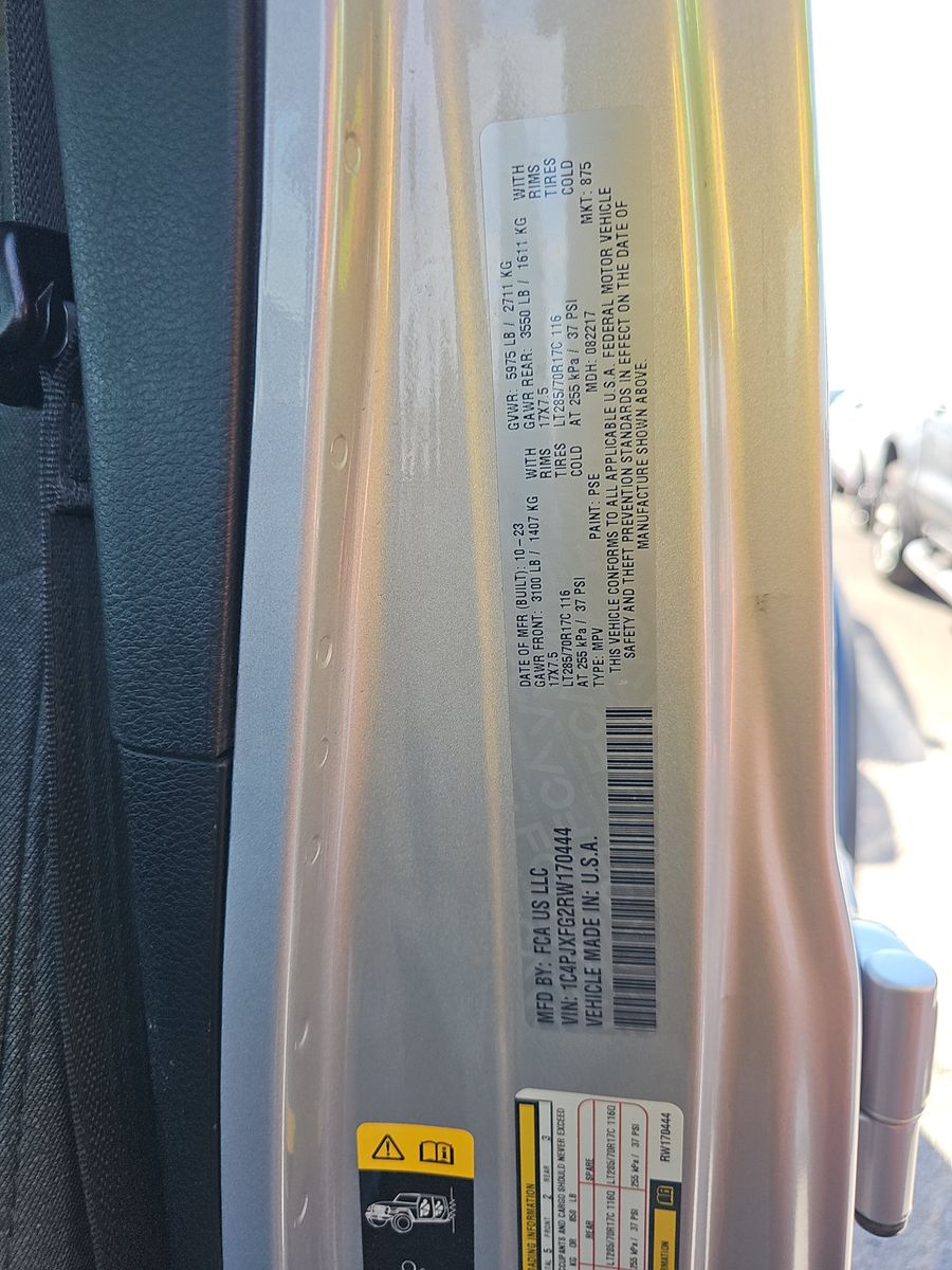 2024 Jeep Wrangler Rubicon AWD